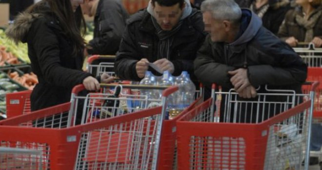 Rast cijena neminovan, a primanja možda: Uskoro ni tri plaće u BiH neće pokriti potrošačku korpu!