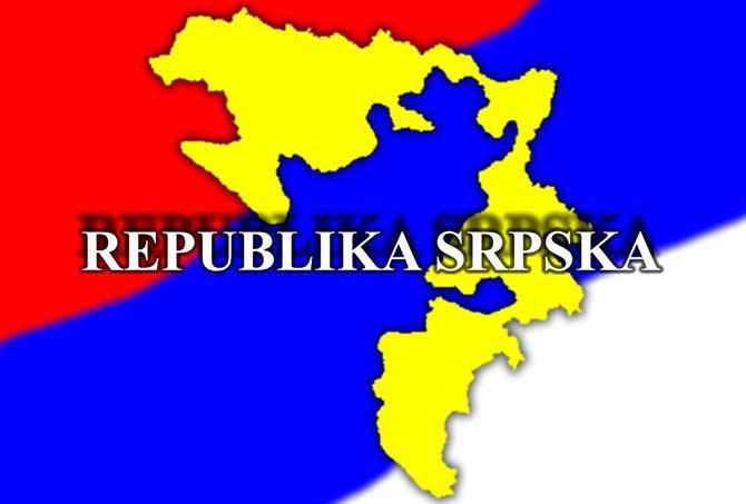 Republika Srpska karta nova