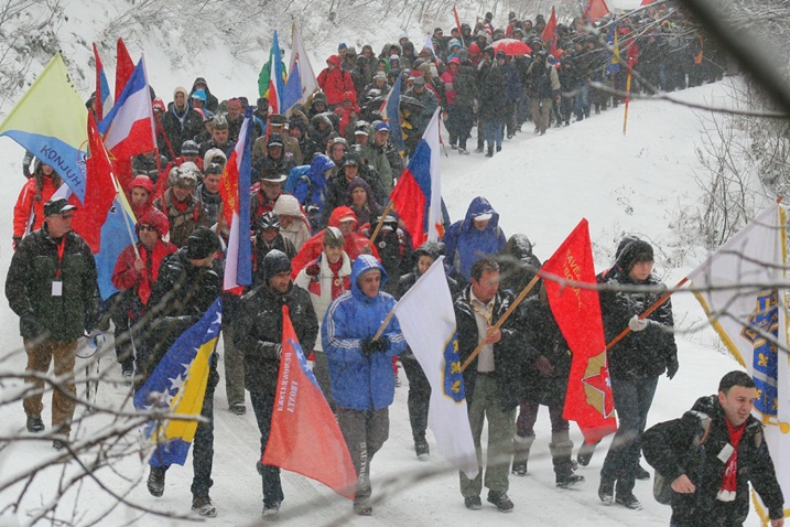 Antifašisti na Igmanu 2014