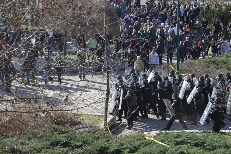 protesti u sarajevu - podrška Tuzli/Foto: Anadolija