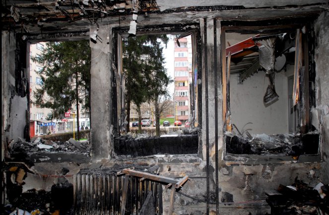 Tuzla dan poslije protesta/ Foto: AA