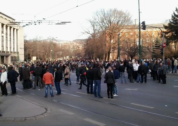 protesti u sarajevu, 11. 2./ Foto: DEPO PORTAL