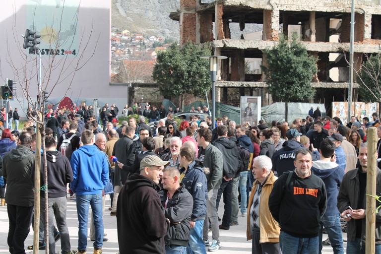 protesti u Mostaru,11. feburar