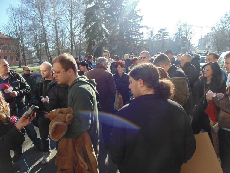 protesti u Prijedoru/Foto: Anadolija