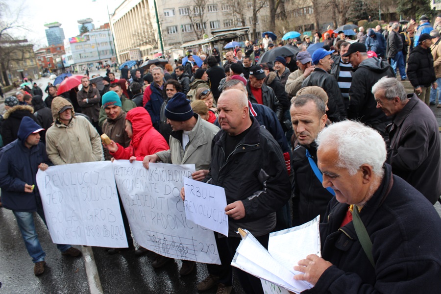 protesti u Sarajevu,12.februar/Foto: DEPO Portal