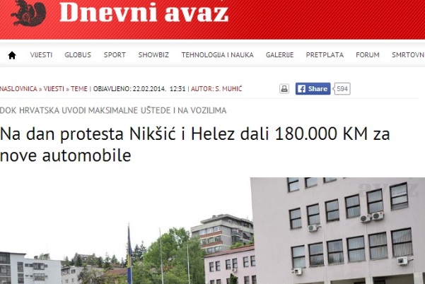 tekst Dnevni avaz