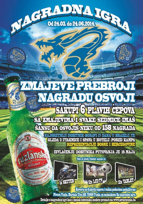 Tuzlanski pilsner_nagradna igra