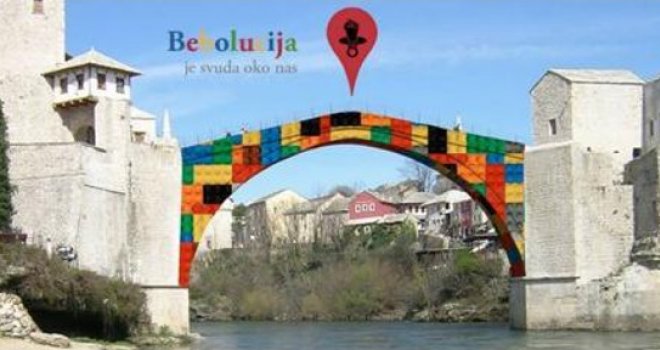 'Evropska Hiroshima': Kompanija 'Lego' u akciji gradnje Mostara!