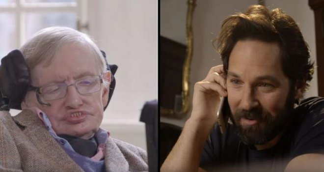 Stephen Hawking poručio glumcu Paulu Ruddu: Zgazit ću te kao mrava!