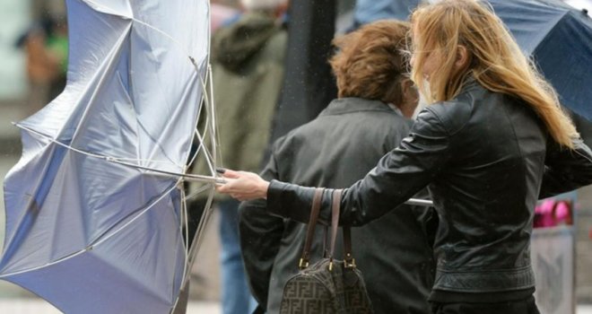 U dijelovima BiH upaljen žuti meteoalarm: Gdje će biti jačeg vjetra i grmljavine?