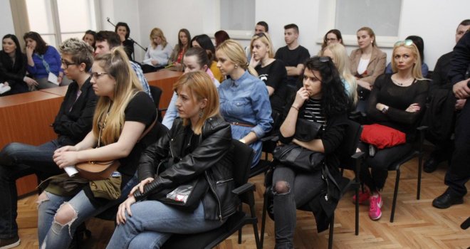 Odbrana se žali na harangu protiv Sanjina Sefića, studenti zamalo došli u sukob s policijom