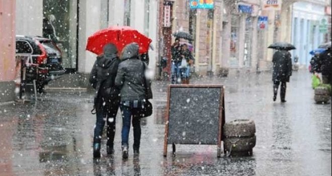 Stiže potop: BiH se približava ogromna količina padavina, kiše, susnježice, snijega, a najgore će biti u ovim dijelovima...