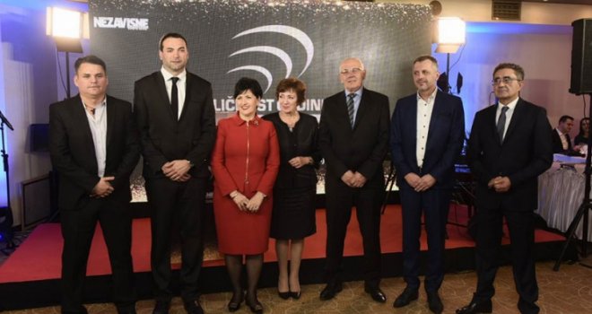 Nezavisne novine po 15. put proglasile ličnosti godine, među nagrađenima Semiha Borovac, Zora Dujmović, Igor Radojičić... 