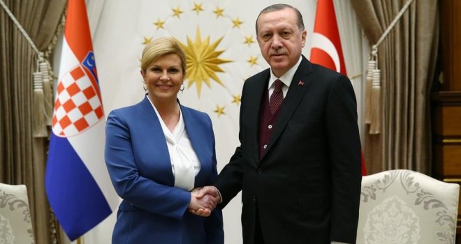 Erdogan nakon sastanka sa Grabar-Kitarović: Izborno zakonodavstvo je unutrašnje pitanje BiH i mi se nećemo miješati!