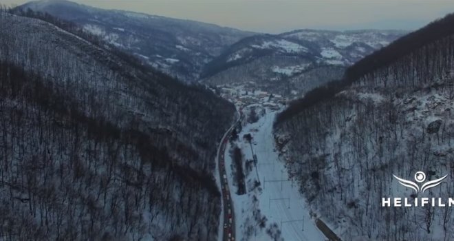 Kilometarske kolone nadomak Sarajeva: Ovako su juče izgledale ceste koje vode u 'blokirani' glavni grad BiH