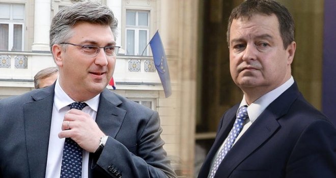 Plenković poručio: Nismo mi isti, nismo ni bili, niti ćemo biti! Dačić uzvratio: Tačno, mi nikad nismo bili na strani Hitlera! 