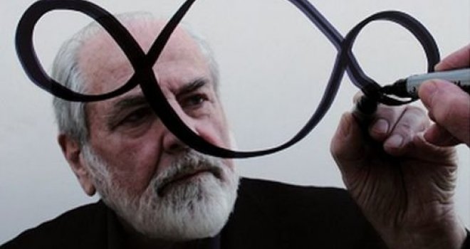 Maestro Michelangelo Pistoletto u Sarajevu na inauguraciji svog remek djela 