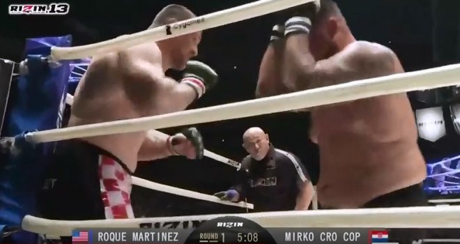 Iznenađujući kraj, a tek počelo: Cro Cop laktom razbio glavu protivnika, krv se slivala niz lice...