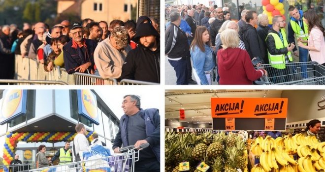 Redovi prije svitanja, pomama u komšiluku: Moćni LIDL otvario 16 prodavnica u 12 gradova širom Srbije...