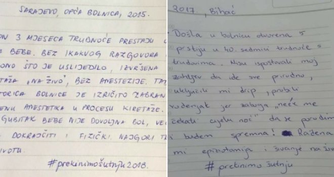 Jeziva svjedočanstva žena u BiH: Prestali su otkucaji srca bebe, bez ikakve pripreme počela je kiretaža 'na živo'...