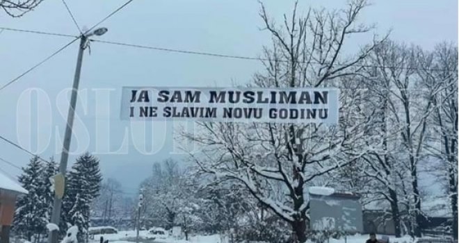 Fotografija dana: Ja sam musliman i ne slavim Novu godinu 