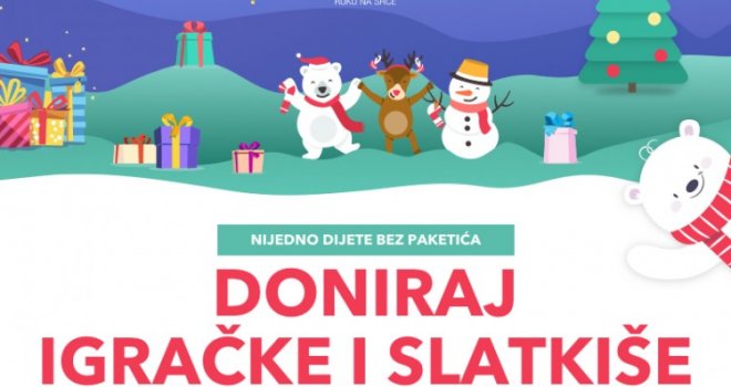 Humanitarno udruženje 'Ruku na srce' - Nijedno dijete bez paketića u 2019.