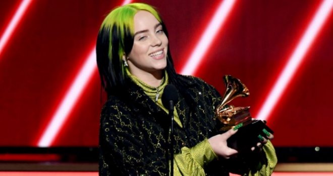 Billie Eilish obilježila ovogodišnji Grammy, osvojila čak pet nagrada