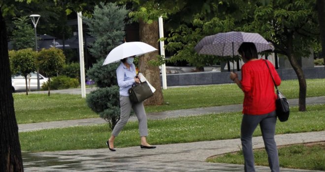 U BiH danas oblačno vrijeme, mogući pljuskovi praćeni grmljavinom