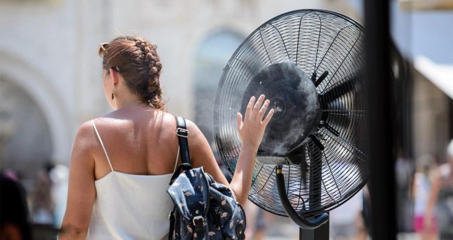 Paklene vrućine u BiH: Narandžasto upozorenje danas upaljeno za ove gradove