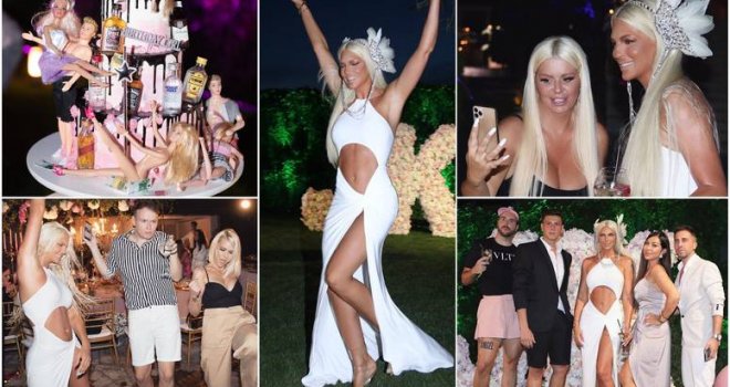 Perverzna torta, partijanje do zore, a nigdje Duška: Ovako je Jelena Karleuša proslavila rođendan 