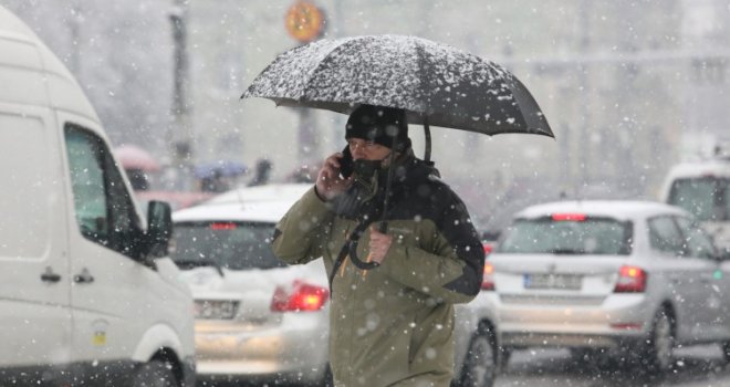 Evo kad se očekuje prestanak padavina: Temperature ostaju ispod nule