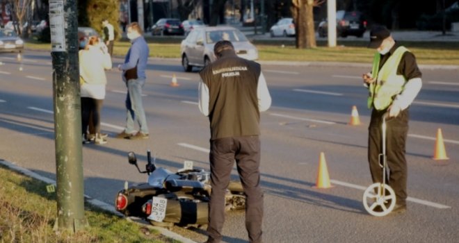 Preminuo motociklist koji je jučer pao kod Socijalnog u Sarajevu