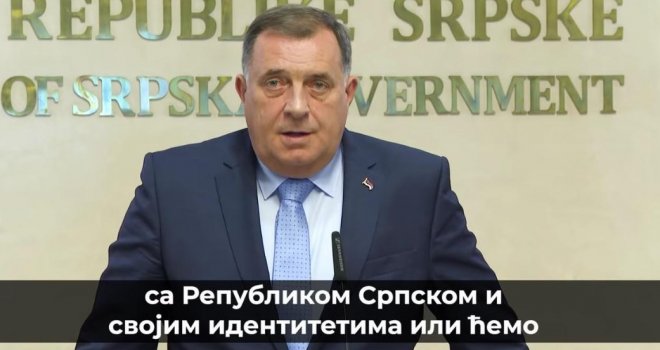 Dodik objavio spot: Pozivam RS da se okupi i brani! Spreman sam da proglasimo samostalnost već iduće sedmice