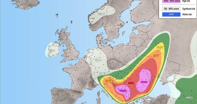 Nevrijeme na Balkanu: BiH prijeti tornado?