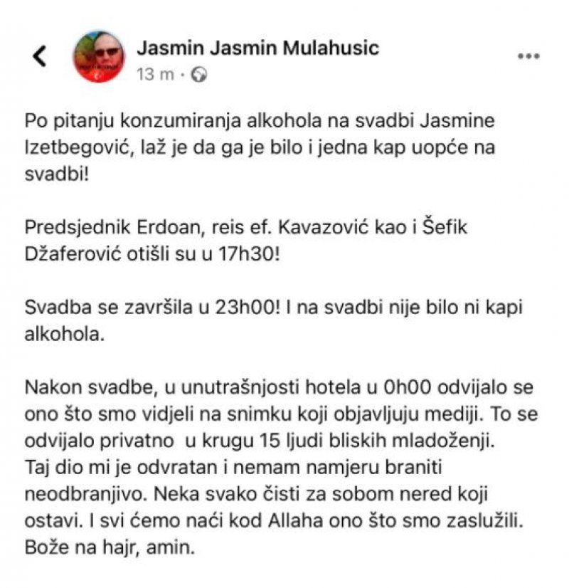 jasmin-mulahusic-status-svadba-alkohol