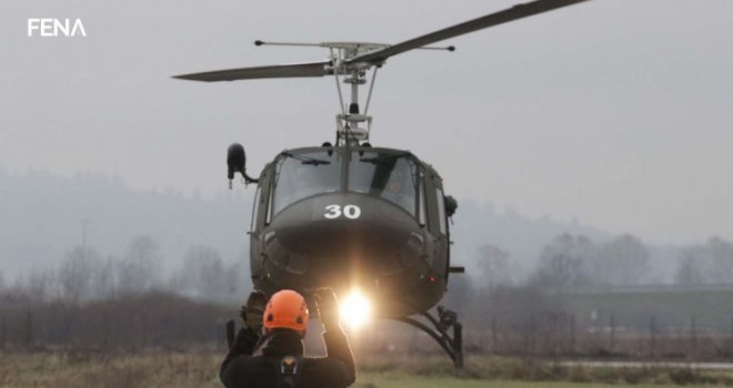 Prevrnuo se helikopter Oružanih snaga BiH: Niko nije povrijeđen