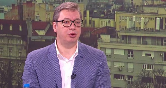 Vučić 'nema problem' da pogleda film Jasmile Žbanić, ali 'nema vremena'. Kaže da je 'Aidu' finansirao Izetbegović