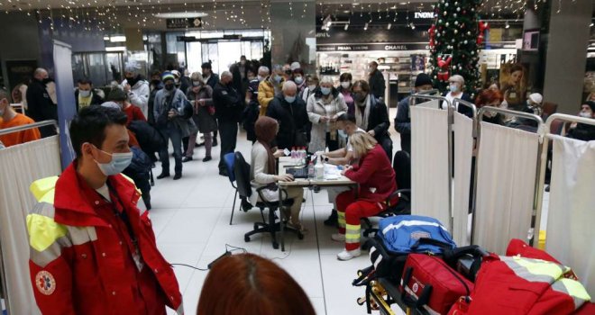 Za vikend punkt za vakcinaciju u Importanne Shopping Centru: Građanima besplatan cjelodnevni parking