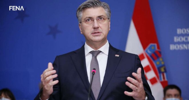 Plenković se obrušio na Milanovića: Napravio je sve da ne dođe do dogovora između Bošnjaka i Hrvata