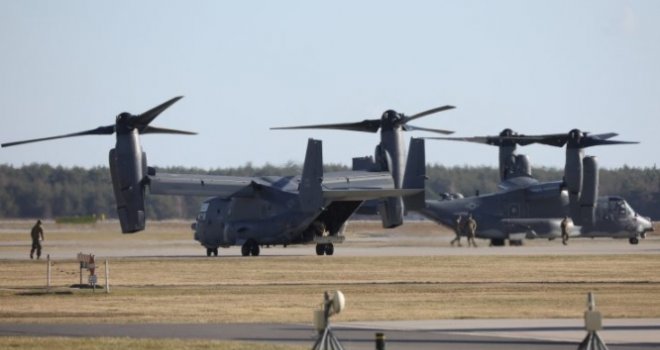 Četvero poginulih u padu američkog vojnog aviona tokom vježbi NATO-a