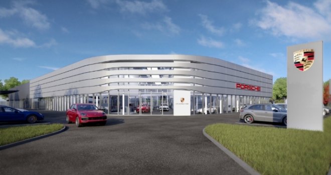 PORSCHE Holding stiže na Ilidžu: Gradi se veliki prodajno servisni centar