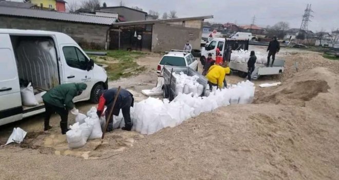 Poplave u USK, najteža situacija u Bihaću i Sanskom Mostu