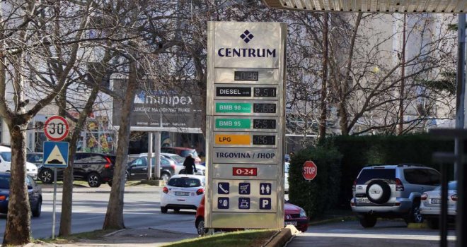 U godini dana cijena dizela skočila za 24 posto, benzina za 11 posto