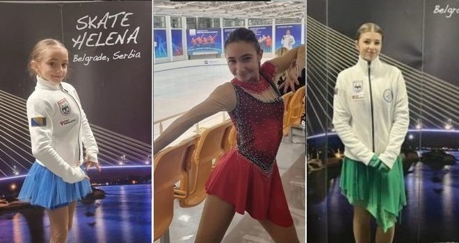 Uspjeh na '16th EUROPA CUP SKATE HELENA': Klizačice iz KK Ice group Sarajevo ponovo ostvarile zapažene rezultate