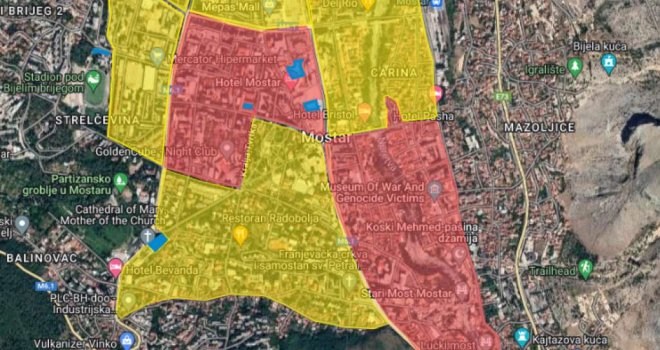 Mostar Parking: Predloženo sniženje komercijalne karte, naplata parkinga u starom gradu i nedjeljom