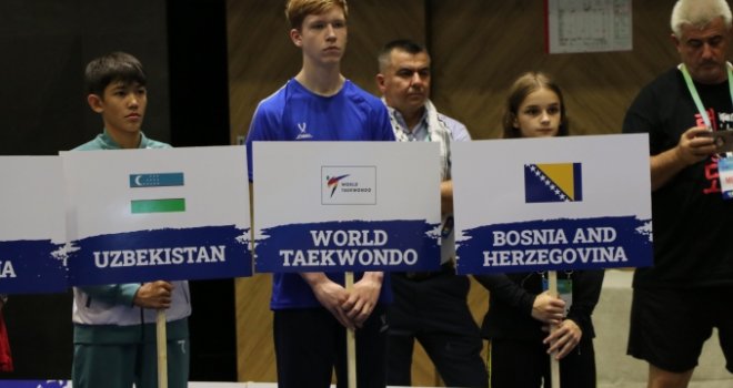 Elvedin Okerić u Sarajevu svečano otvorio Svjetsko taekwondo prvenstvo za kadete: Preko 1.000 gostiju iz 73 zemlje