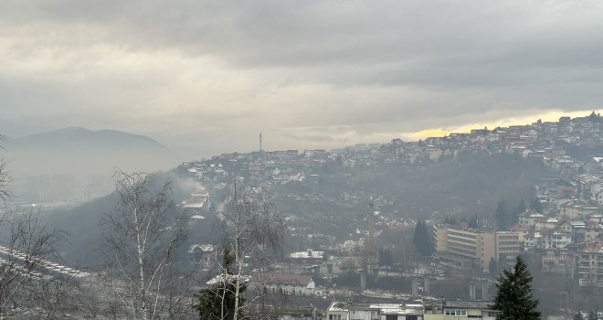 Pogoršan kvalitet zraka u Kantonu Sarajevo