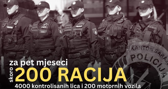 Katica: Policija provela skoro 200 racija, oduzeli smo 124 auta…