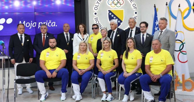 Ovo je olimpijski tim BiH koji će nastupiti na OI u Parizu: Evo šta kažu Pudar, Lekić, Pezer, Cerić i Samardžić