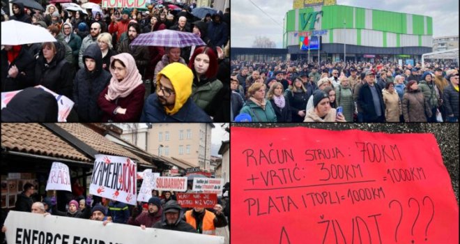 Nedjelja u znaku protesta: Građani neće stati, poslali zahtjeve vlasti